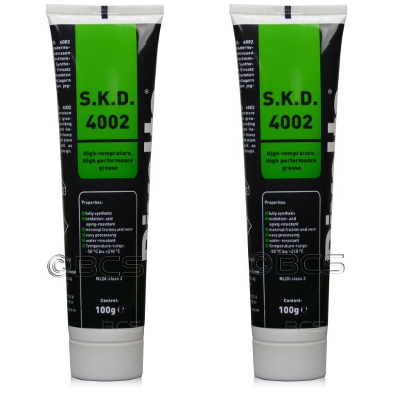 2 sztuki RIVOLTA S.K.D. 4002 - smar wysokotemperaturowy - 100g - ZESTAW - TANIEJ, Opakowanie / zestaw: 100 g x 2 - sklep olejefuchs.pl