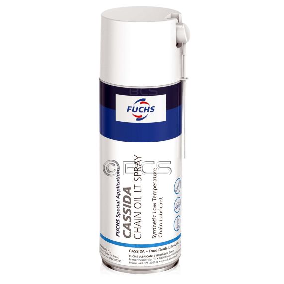 1 sztuka FUCHS CASSIDA CHAIN OIL LT SPRAY - 400 ml - sklep olejefuchs.pl