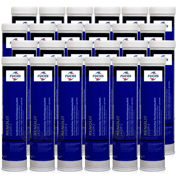 24 sztuki FUCHS RENOLIT LX-OTP 2 - smar - 400 g (MAN TUC 8080/00) - ZESTAW - TANIEJ, Opakowanie / zestaw: 400 g x 24 - sklep olejefuchs.pl