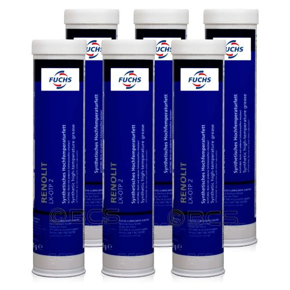 6 sztuk FUCHS RENOLIT LX-OTP 2 - smar - 400 g (MAN TUC 8080/00) - ZESTAW - TANIEJ, Opakowanie / zestaw: 400 g x 6 - sklep olejefuchs.pl
