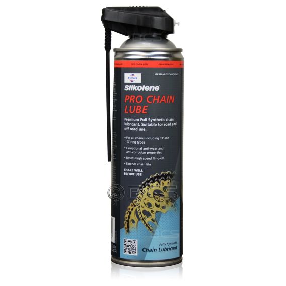 1 sztuka FUCHS SILKOLENE PRO CHAIN LUBE SPRAY - syntetyczny smar do łańcucha motocyklowego - 500 ml, Opakowanie / zestaw: 500 ml SPRAY - sklep olejefuchs.pl