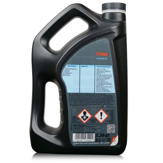 5 litrów FUCHS TITAN FRICOFIN PS (KONCENTRAT) - płyn do chłodnic / płyn chłodniczy, Opakowanie / zestaw: 5 litrów, 2. zdjęcie - sklep olejefuchs.pl