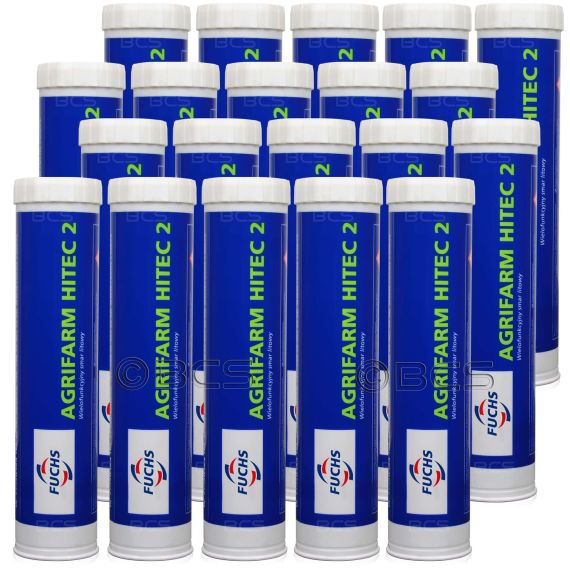 20 sztuk FUCHS AGRIFARM HITEC 2 - smar litowy - 400 g - ZESTAW - TANIEJ, Opakowanie / zestaw: 400 g x 20 - sklep olejefuchs.pl