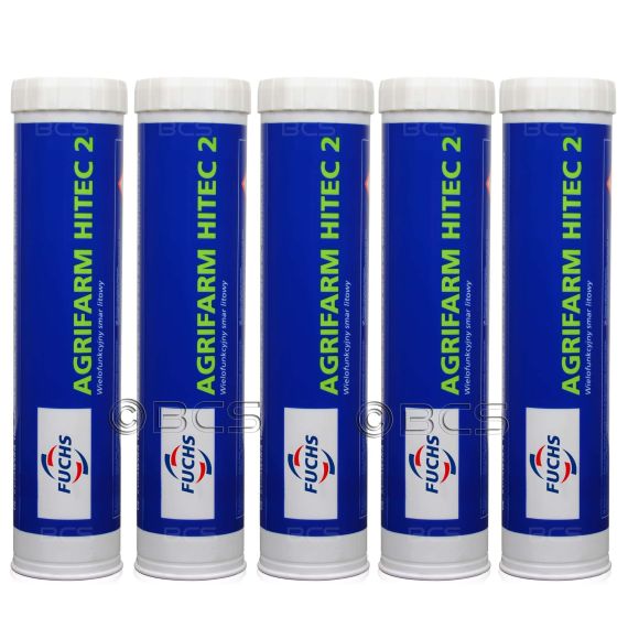 5 sztuk FUCHS AGRIFARM HITEC 2 - smar litowy - 400 g - ZESTAW - TANIEJ, Opakowanie / zestaw: 400 g x 5 - sklep olejefuchs.pl