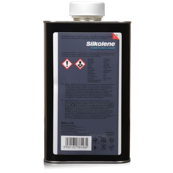 3 litry FUCHS SILKOLENE FOAM FILTER CLEANER - środek do czyszczenia filtrów piankowych - ZESTAW - TANIEJ, Opakowanie / zestaw: 3 litry (3 x 1 litr), 2. zdjęcie - sklep olejefuchs.pl