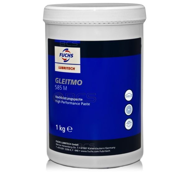 1 kg FUCHS GLEITMO 585 M - biała litowa pasta smarna, Klasa konsystencji NLGI: NLGI 2, Opakowanie / zestaw: 1 kg - sklep olejefuchs.pl