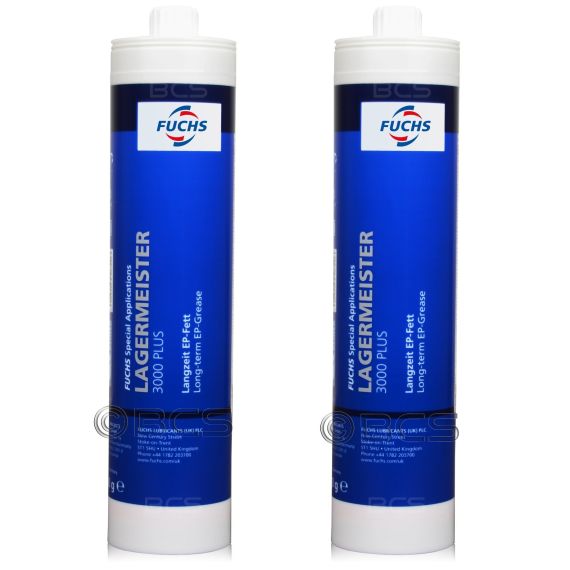 2 sztuki FUCHS LAGERMEISTER 3000 PLUS - smar - 500 g system REINER - ZESTAW - TANIEJ, Opakowanie / zestaw: 500 g x 2 - REINER - sklep olejefuchs.pl