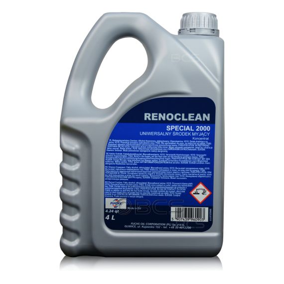 4 litry FUCHS RENOCLEAN SPECIAL 2000 - uniwersalny środek do mycia, Opakowanie / zestaw: 4 litry, 2. zdjęcie - sklep olejefuchs.pl
