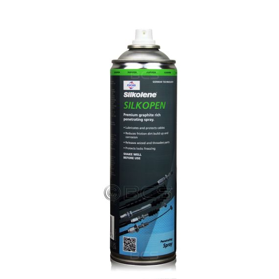 1 sztuka FUCHS SILKOLENE SILKOPEN  SPRAY - preparat do linek w motocyklach - 500 ml, 2. zdjęcie - sklep olejefuchs.pl