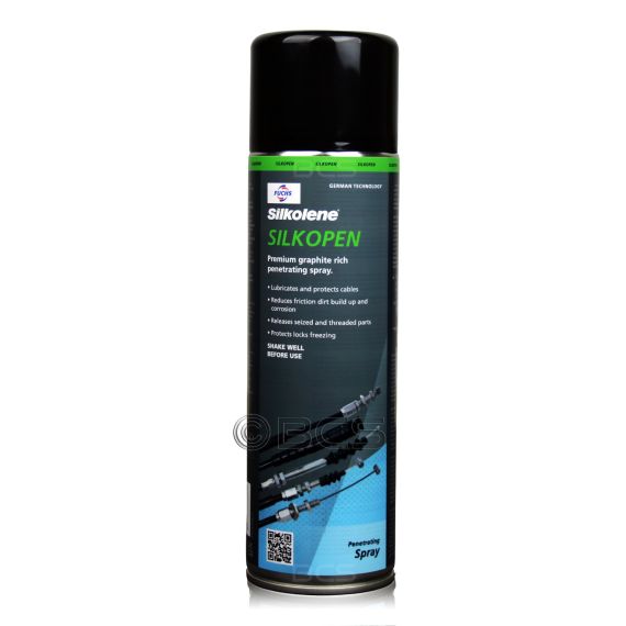 1 sztuka FUCHS SILKOLENE SILKOPEN  SPRAY - preparat do linek w motocyklach - 500 ml - sklep olejefuchs.pl