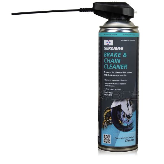 1 sztuka FUCHS SILKOLENE BRAKE & CHAIN CLEANER SPRAY - do czyszczenia hamulców i łańcuchów w motocyklach - 500 ml, Opakowanie / zestaw: 500 ml SPRAY, 2. zdjęcie - sklep olejefuchs.pl