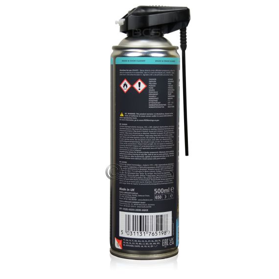 1 sztuka FUCHS SILKOLENE BRAKE & CHAIN CLEANER SPRAY - do czyszczenia hamulców i łańcuchów w motocyklach - 500 ml, Opakowanie / zestaw: 500 ml SPRAY, 4. zdjęcie - sklep olejefuchs.pl