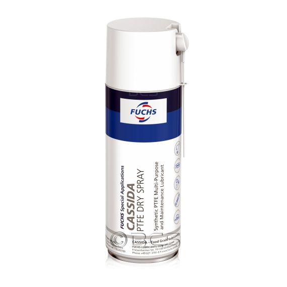 1 sztuka FUCHS CASSIDA PTFE DRY SPRAY - 400 ml - sklep olejefuchs.pl