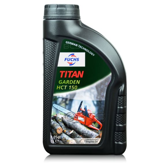 1 litr FUCHS TITAN GARDEN HCT 150 - olej do smarowania łańcuchów pił łańcuchowych, Opakowanie / zestaw: 1 litr, ISO VG: 150 - sklep olejefuchs.pl