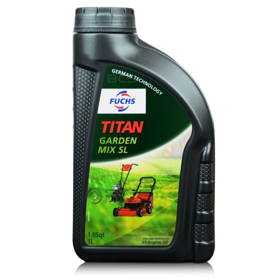 1 litr FUCHS TITAN GARDEN MIX SL - olej do mieszanek paliwowych w kosach i pilarkach spalinowych (2T), Opakowanie / zestaw: 1 litr - sklep olejefuchs.pl