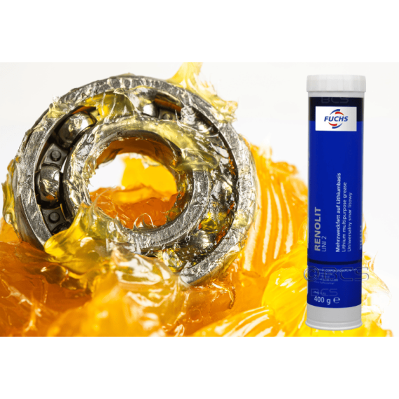20 sztuk FUCHS RENOLIT UNI 2 - uniwersalny smar litowy - 400 g - ZESTAW - TANIEJ, Klasa konsystencji NLGI: NLGI 2, Opakowanie / zestaw: 400 g x 20, 4. zdjęcie - sklep olejefuchs.pl