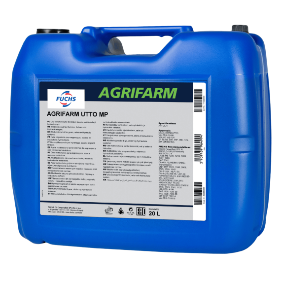 20 litrów FUCHS AGRIFARM UTTO MP - olej przekładniowo-hydrauliczny, Opakowanie / zestaw: 20 litrów - sklep olejefuchs.pl
