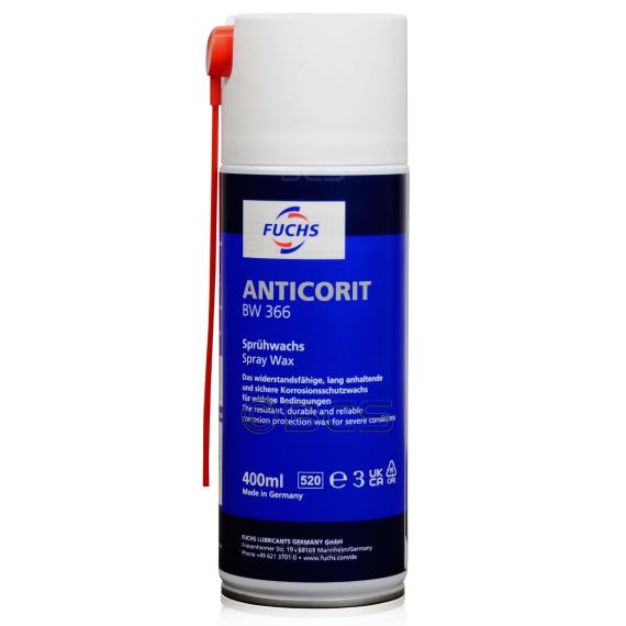 1 sztuka FUCHS ANTICORIT BW 366  SPRAY - woskowy środek antykorozyjny - 400 ml, Opakowanie / zestaw: 400 ml SPRAY - sklep olejefuchs.pl