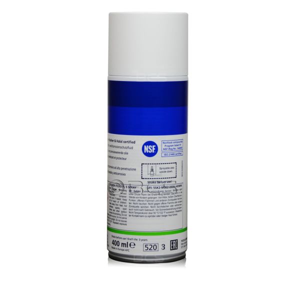 1 sztuka FUCHS CASSIDA FLUID FL 5 SPRAY - 400 ml - wielofunkcyjny preparat smarny, antykorozyjny i penetrujacy [przemysł spożywczy], 3. zdjęcie - sklep olejefuchs.pl