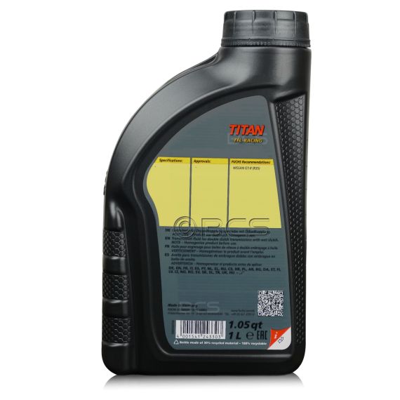 12 litrów FUCHS TITAN FFL-RACING - olej do skrzyń dwusprzęgłowych NISSAN GT-R - ZESTAW - TANIEJ, Opakowanie / zestaw: 12 litrów (12 x 1 litr), 2. zdjęcie - sklep olejefuchs.pl