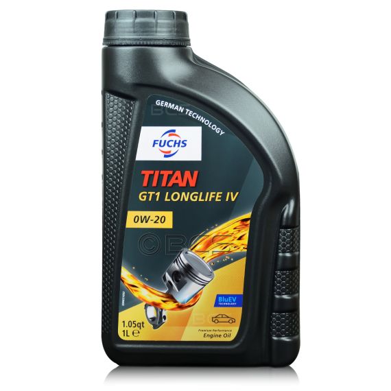 1 litr FUCHS TITAN GT1 (VW) LONGLIFE IV 0W20 VW 508 00 / VW 509 00 - olej silnikowy, Opakowanie / zestaw: 1 litr - sklep olejefuchs.pl