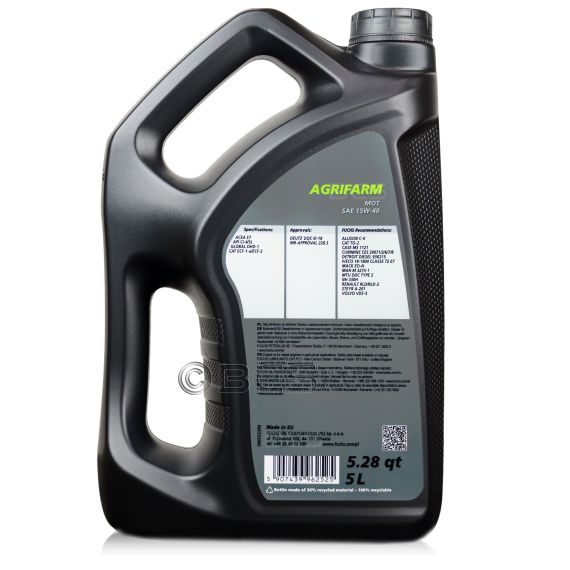 5 litrów FUCHS AGRIFARM MOT 15W40 - olej silnikowy, Opakowanie / zestaw: 5 litrów, 2. zdjęcie - sklep olejefuchs.pl