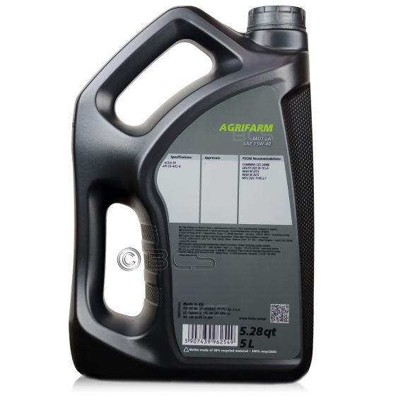 5 litrów FUCHS AGRIFARM MOT LA 15W40 - olej silnikowy, Opakowanie / zestaw: 5 litrów, 2. zdjęcie - sklep olejefuchs.pl