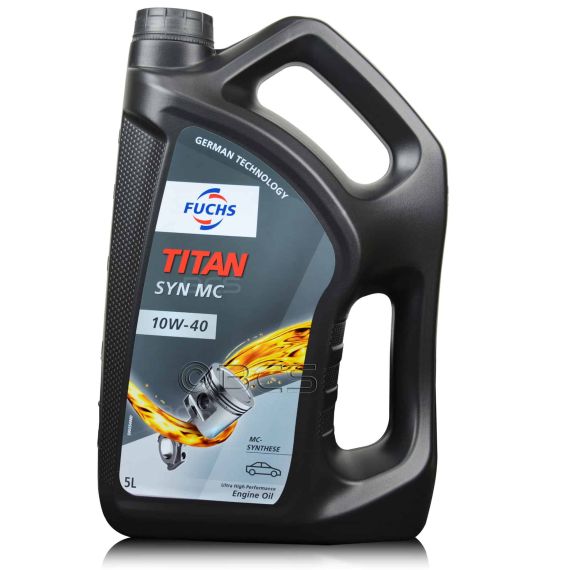 5 litrów FUCHS TITAN SYN MC 10W40 - olej silnikowy, Opakowanie / zestaw: 5 litrów - sklep olejefuchs.pl