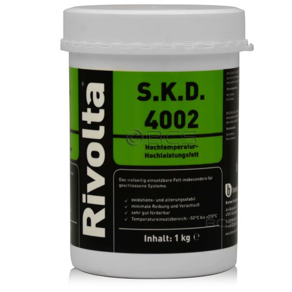 1 kg RIVOLTA S.K.D. 4002 - smar wysokotemperaturowy, Opakowanie / zestaw: 1 kg - sklep olejefuchs.pl
