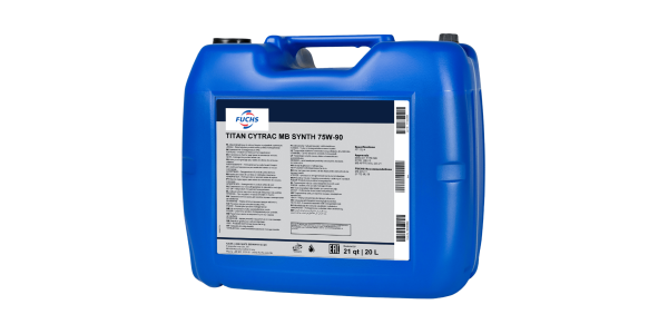 FUCHS TITAN CYTARAC MB SYNTH 75W90 - OLEJ PRZEKŁADNIOWY - 20 litrów