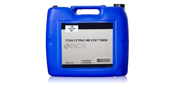 TITAN CYTRAC FE SYNTH GEAR OIL 75W-85 /20L PACKAGING/ Fuchs